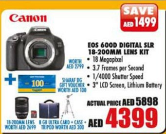 canon digital camera 600d price on Canon EOS 600D Digital