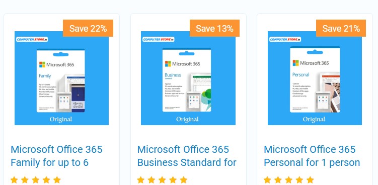Top 5 Places to Buy Office 365