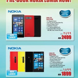 Nokia Lumia 820 , Nokia Lumia 920 dubai offers