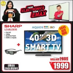 Sharp 3D Smart TV