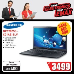 Samsung Laptop offer at Emax in Dubai UAE