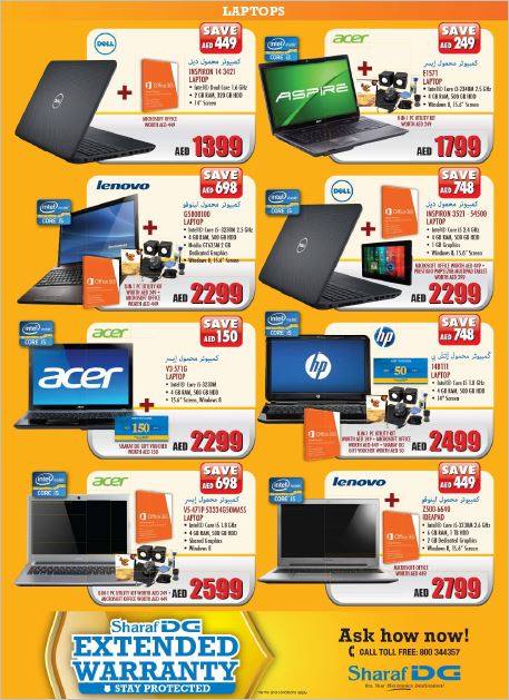 Laptops Offer At Sharaf Dg Dubai Best Offers In Dubai 2394