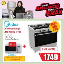 Midea Cooking Range offer at Emax in Dubai UAE