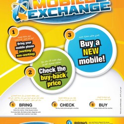 Mobile Exchange Offer at Sharaf DG in dubai UAE