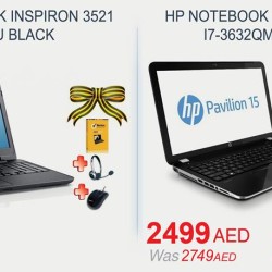 DELL & HP NoteBook Deals at Carrefour in Dubai UAE