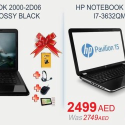 HP NoteBooks Offer at Carrefour in Dubai UAE