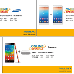 Smartphones Best Offers at Sharaf DG Online Store