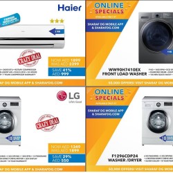 Home Appliances Great Offers at Sharaf DG Online Store