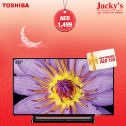 Toshiba 40\" Smart TV Great Offer at Jacky\'s