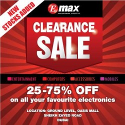 Clearance Sale at Emax
