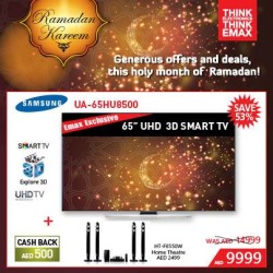 Samsung 65\" UHD 3D Smart TV Offer at Emax