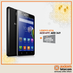 Lenovo A536 Smartphone Amazing Offer at Axiom