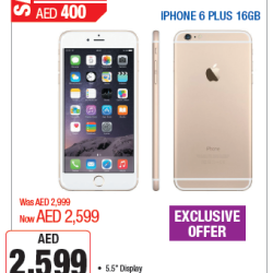 iPhone 6 Plus 16GB Exclusive Offer at Plug Ins