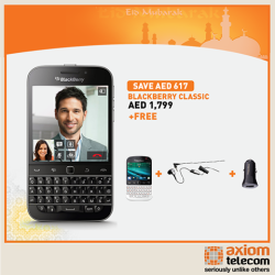 BlackBerry Classic Smartphone Great Offer at Axiom