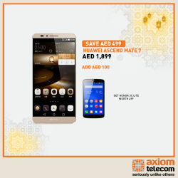 Huawei Ascend Mate 7 Smartphone Offer at Axiom Online Store