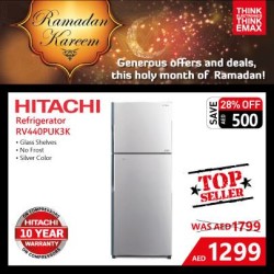 Hitachi Refrigerator Amazing Deal at Emax