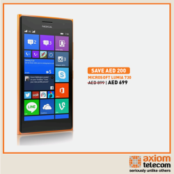 Microsoft Lumia 730 Smartphone Exciting Offer at Axiom