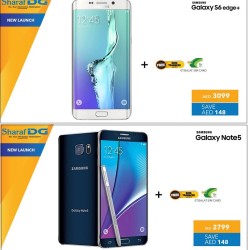 Samsung Galaxy S6 Edge plus & Samsung Note 5 Available at Sharaf DG