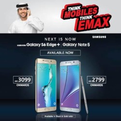 Samsung Galaxy S6 Edge Plus & Note 5 Offer at Emax