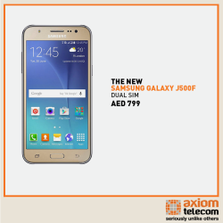 Samsung J500F 4G Smartphone Awesome Offer at Axiom