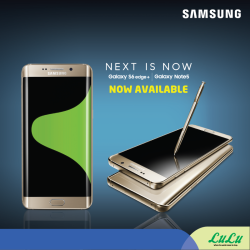 Samsung Galaxy S6 edge plus and Note 5 Available at LuLu