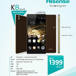 Hisense K8 Smartphone Offer at Plug Ins