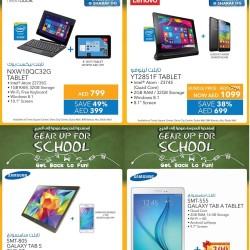 Tablets Back to School Offers at Sharaf DG