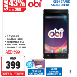 Obi S550 Crane Smartphone Offer at Plug Ins