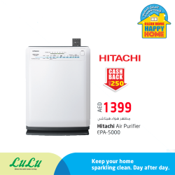 Hitachi AirPurifier EPA-5000 Amazing Offer at LuLu