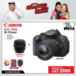 Canon EOS-700D Camera Great Offer at Emax