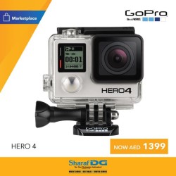 Go Pro Hero 4 Black Camera Offer at Sharaf DG