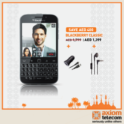 Blackberry Classic Smartphone Offer at Axiom