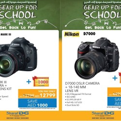Cameras Awesome Offers at Sharaf DG