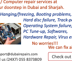 PC Computer Repair Fix Services in Sharjah