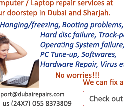 Laptop Repair Fix Services in Dubai