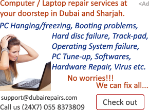 Computer / Laptop Repair in Dubai