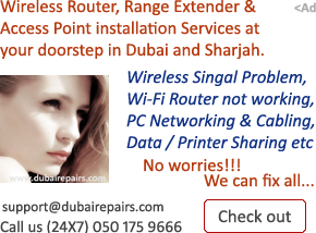 Wireless Router Installation in Dubai