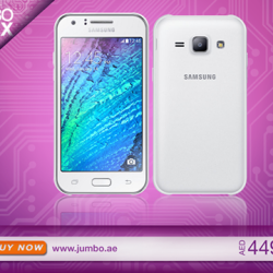 Samsung Galaxy J1 Ssmartphone Offer at Jumbo Online Store