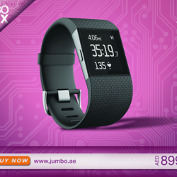 Fitbit Surge Fitness Super Watch Offer at Jumbo Online Store