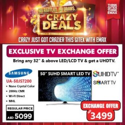 Smart TV Exchange Exclusive Offer at Emax