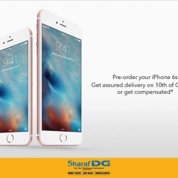 Pre Order iPhone 6s & 6s Plus at Sharaf DG Store