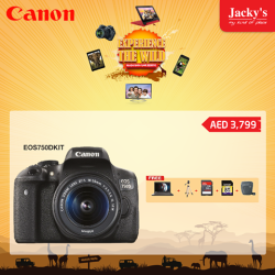 Canon EOS750DKIT Camera Awesome Offer at Jacky\'s