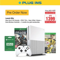 Pre Order Xbox One S 1TB Console  at Plug Ins