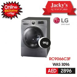 LG RC9066C3F 9Kg Front Load Washing Machine