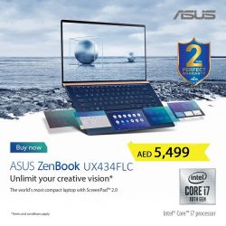 Asus ZenBook 14 UX434FLC Offer at Sharaf DG