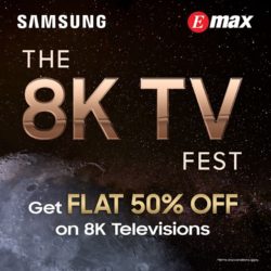 Samsung 8K TV Offers at Emax