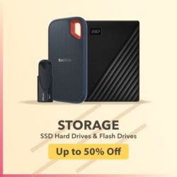 Storage SSD Hard Drives & Flash Drives