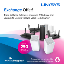Linksys Router Exchange Offer