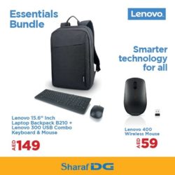 Lenovo Accessories Deal at Sharaf DG
