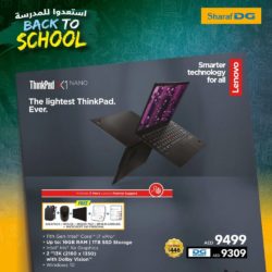 Lenovo ThinkPad X1 Nano Core i7  Win10 13inch Black Offer at Sharaf DG